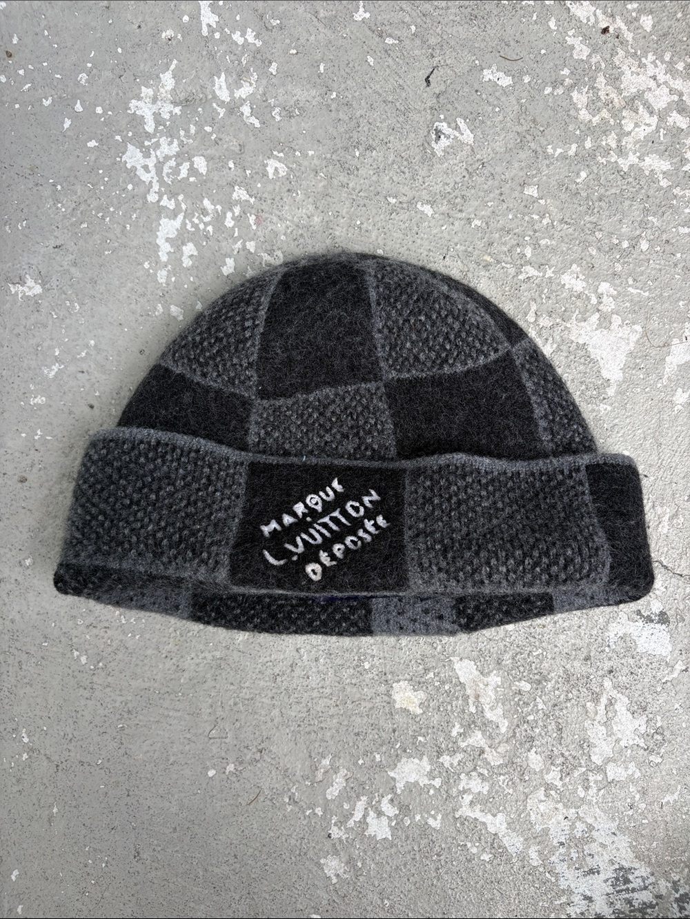 Louis Vuitton Damien wool heritage beanie